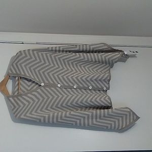 Cruise Club Cardishawl, tan and beige, 100% acrylic